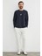 Baskılı Bisiklet Yaka Sweatshirt 2