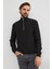 Fitilli Yarım Fermuarlı Sweatshirt 1