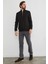 Fitilli Yarım Fermuarlı Sweatshirt 4