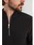 Fitilli Yarım Fermuarlı Sweatshirt 6