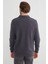 Fitilli Polo Yaka Düğmeli Sweatshirt 7