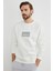 Simplicity Yazı Baskılı Bisiklet Yaka Sweatshirt 5