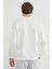 Simplicity Yazı Baskılı Bisiklet Yaka Sweatshirt 6