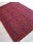 Afgan Kırmızı Salon Halısı Arte Etnik Kilim Yıkanabilir Mutfak Halısı Kaymaz Taban Dekoratif Halı Örgü Saçaklı Yatak Odası 5
