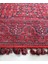 Afgan Kırmızı Salon Halısı Arte Etnik Kilim Yıkanabilir Mutfak Halısı Kaymaz Taban Dekoratif Halı Örgü Saçaklı Yatak Odası 6