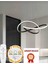 Modern LED Avize – 3 Renk Işık Modu (Gün Işığı / Beyaz / Sarı) – Uzaktan Kumandalı, Enerji Tasarruflu, 2 Yıl Garantili 1