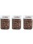 Lossa Kare Vakumlu Saklama Kabı 3`lü Set 1 Lt ( Lisinya ) 1
