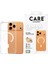 Care Apple iPhone 17 Pro Max Fashionable Case Samba Şeffaf Magsafe Kılıf 1