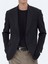 Siyah Çizgili Modern Fit Ceket 5