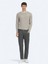 Haki Dokuma Regular Fit Casual Pamuk Karışımlı Pantolon 1