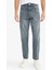 90's Slim Fit Dar Paça Jean Pantolon E8428AX25AU 5