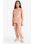 Kız Çocuk Pijama Takımı Baskılı Uzun Kollu Üst Uzun Alt G0091A825WN 1