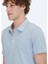 Mavi Polo Yaka %100 Pamuk T-Shirt 5
