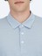 Mavi Polo Yaka %100 Pamuk T-Shirt 6