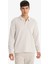 Regular Fit Polo Yaka Sweatshirt F3317AX25WN 3