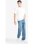 Baggy Fit Geniş Paça Jean Pantolon G2622AX25AU 4