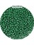 Koyu Yeşil Renk 4 mm Yaklaşık 1100 Adet / 100 Gram Cam Boncuk Oya Yazma Bileklik ve Kolye 1