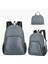 Gri Katlanabilir Sırt Çantası Katlanır Seyahat Sırt Çantası Açık Seyahat Çantası Dağcılık Spor Sırt Çantası Taşınabilir Spor Sırt Çantası Unisex (Yurt Dışından) 3