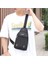 Küçük Siyah Crossbody Sling Sırt Çantası Sling Çanta Erkekler Seyahat Yürüyüş Göğüs Çantası Omuz Sırt Çantası Açık Havada Spor Balıkçılık (Yurt Dışından) 3