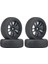 4pcs 65MM Sünger Lastikler Köpük Tekerlek Lastikleri 1/10 Rc Yolda Yarış Arabası Tamiya TT01 TT02 TA06 Sakura D4 (Yurt Dışından) 1
