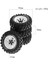 Metal 1.9 Inç Beadlock Tekerlek Lastikleri 1:10 Rc Paletli Araba Eksenel SCX10 90046 Trx4 Redcat Gen8, Beyaz (Yurt Dışından) 2