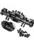Rc Araba Yükseltme Hızlı Bırakma Ön Arka Aks Köprü Kabuk Kiti Losi Için 1/18 Mini Lmt 4x4 Fırça Canavar Kamyonu Siyah (Yurt Dışından) 2