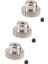 3pcs 3.175MM Mil Metal Pinyon Motor Dişli 32DP 48DP 64DP 1/10 1/8 Rc Car 3650 3660,22T Için M0.6 M0.8 (Yurt Dışından) 2