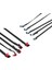 5pcs Rc Araç Çatı Bagaj Raf Halat 1/10 Rc Paletli Araba Eksenel SCX10 Traxxas Trx4 Rc 4WD D90 Sarı (Yurt Dışından) 5