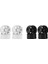 4pcs 85MM 1.55 Inç Beadlock Tekerlek Jantlar Lastikler 1/10 Rc Paletli Araba Eksenel Yetisi Jr RC4WD D90 Tf2 Tamiya CC01, Siyah (Yurt Dışından) 4