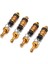 4pcs Scy Için Metal Şok Emici Damper 16101 16102 16103 1/16 Rc Araba Yükseltmeleri Parça Aksesuarları, Sarı (Yurt Dışından) 1