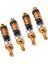 4pcs Scy Için Metal Şok Emici Damper 16101 16102 16103 1/16 Rc Araba Yükseltmeleri Parça Aksesuarları, Sarı (Yurt Dışından) 3