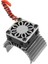 Rc Motor Fan Soğutma Fanı Sığır Sarı Sarı Sarı Rc Araba 1/8 1/10 1/12 Ölçek 380 540 550 3650 3660 3674 Fırçasız Motor Siyah (Yurt Dışından) 5