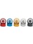 4pcs Metal Tekerlek Jant Tekerlek Göbeği Wltoys Için 284131 K969 K989 K999 P929 Mini-Z Mini-Q Mini-D 1/28 Rc Araba Yükseltme Parçaları, 3 (Yurt Dışından) 4