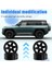 1/10 Rc Paletli Araba 1.9inch Metal Beadlock 6 Delik Tekerlek Hub Trx-4 D90 D110 SCX10 SCX10II SCX10III Siyah (Yurt Dışından) 5