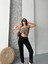 Mom Fit Enzim Taş Yıkama Jeans Pantolon Siyah D2006 5