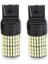 2pcs Süper Parlak Kanbus T20 7440 W21W WY21W 144-SMD Ters Işık Dönüşü Sinyal Işık Hatası Hayır Hiper Flash T20 7440 LED Ampuller, Kara Kabuk (Beyaz Işık) (Yurt Dışından) 1