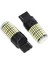 2pcs Süper Parlak Kanbus T20 7440 W21W WY21W 144-SMD Ters Işık Dönüşü Sinyal Işık Hatası Hayır Hiper Flash T20 7440 LED Ampuller, Kara Kabuk (Beyaz Işık) (Yurt Dışından) 4