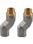 3/4inch Npt Yakıt Transfer Hortumu Döner 360 Yakıt Nozumu Için Dönen Konektör Çok Düzlemli Döner 2 Pcs (Yurt Dışından) 1