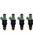 4pcs Yakıt Enjektör Nozulu 0280150804 Volvo Için 940 740 760 2.3l 1990-1995 Renault Için Citroen Için (Yurt Dışından) 1
