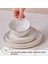 Soft Beyaz Düz Seramik Yemek Takımı – 2 Kişilik, 8 Parça, Şık ve Modern Tasarım 6