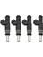 4pcs 7506158 13537506158 Yakıt Enjektörü For-Bmw 1 Serisi E87 118 I/120 I 06-11 120 I 03-11 3 Serisi E46 318 I 01-05 2.0l (Yurt Dışından) 1