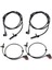 A2219057100 A2219050201 4pcs Abs Tekerlek Hız Hız Sensörü Mercedes-Benz S-Serisi W221 A2219055700 A2219057600 A2219057300 (Yurt Dışından) 1