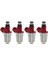 4pcs Hitachi Için Araç Yakıt Enjektörleri Nissan Pickup Için 16600-86G00 D21 2.4l 1990-1995 JS21-1/ FJ564/ FJ342 (Yurt Dışından) 1