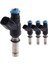 4pcs Yakıt Enjektör Chevrolet Için Uyum Cruze Hyundai Accent Aveo Aveo5 1.6 1.5l 28457630 25380933 55559377 28143540 (Yurt Dışından) 1