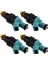 4pcs 0280150996 Lada Samara Forma Nıva Için Yakıt Enjektör Nozul 112 1.5l 1.7l L4 1991-2014 0280158110 (Yurt Dışından) 2