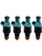 4pcs 0280150996 Lada Samara Forma Nıva Için Yakıt Enjektör Nozul 112 1.5l 1.7l L4 1991-2014 0280158110 (Yurt Dışından) 3