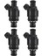 4pcs Vauxhall Astra 98-07 Zafira Için Yakıt Enjektörleri Meme 1998-2005 Mk1 1.8 16V 90536149 5WK93151 (Yurt Dışından) 5