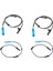 Mini One Cooper S R50 R52 R53 (01-07) Için 4x Abs Tekerlek Hız Sensörü (01-07) Önün Sol Sağ Sağ (Yurt Dışından) 1