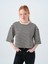 Loose Crop Kadın Tshirt K.kol 16