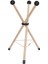 Masif Ahşap Standı, Müzik Enstrümanı Standı, Evrensel Katlanabilir Taşınabilir Davul Standı (Yurt Dışından) 1